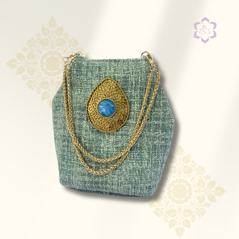 Royal Azure Sling Bag