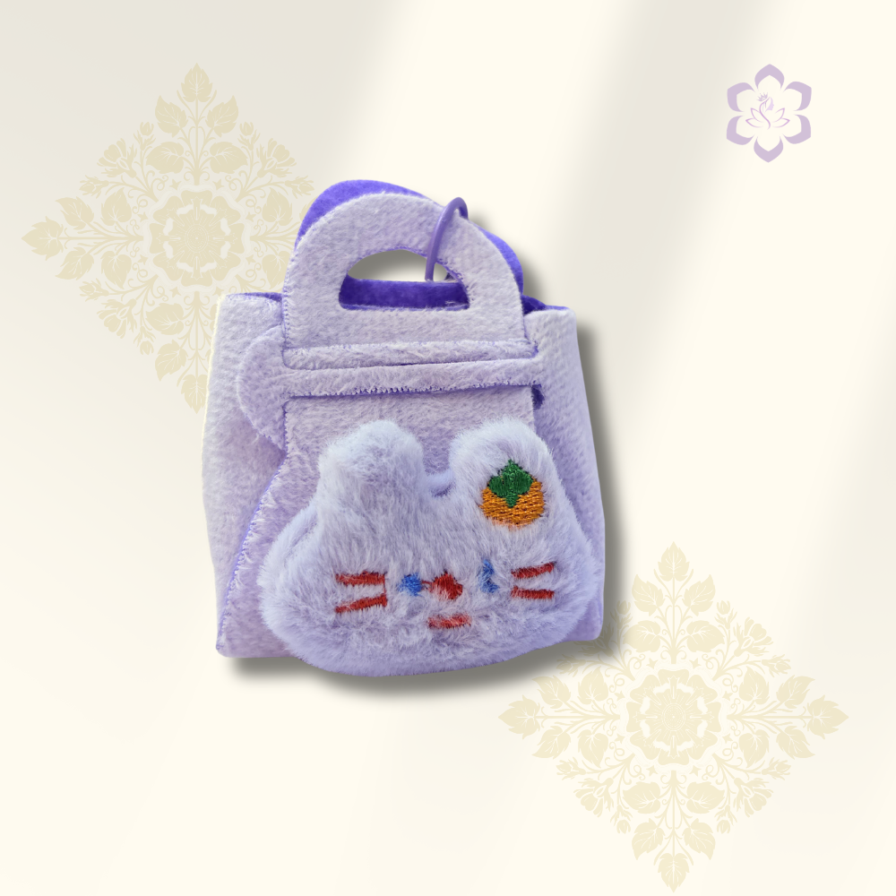 Fluffy Bunny Mini Hand Bag