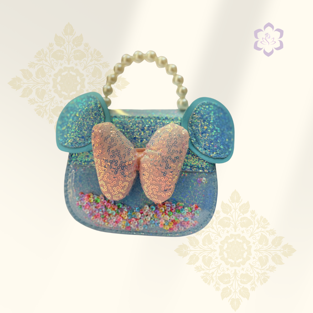 Princess Glitter Mouse Ear Handbag