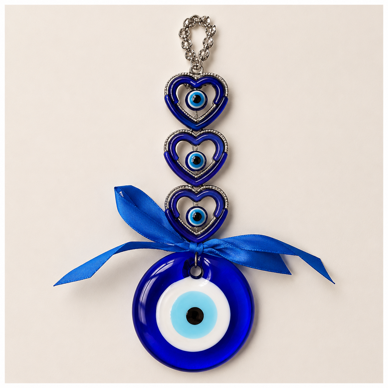 Blue Evil Eye Hanging Wall Decor