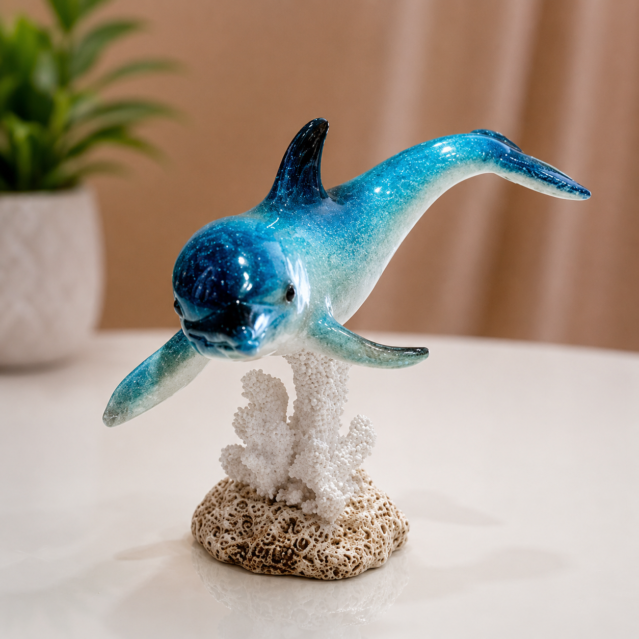 Dolphin Decorative Showpiece
