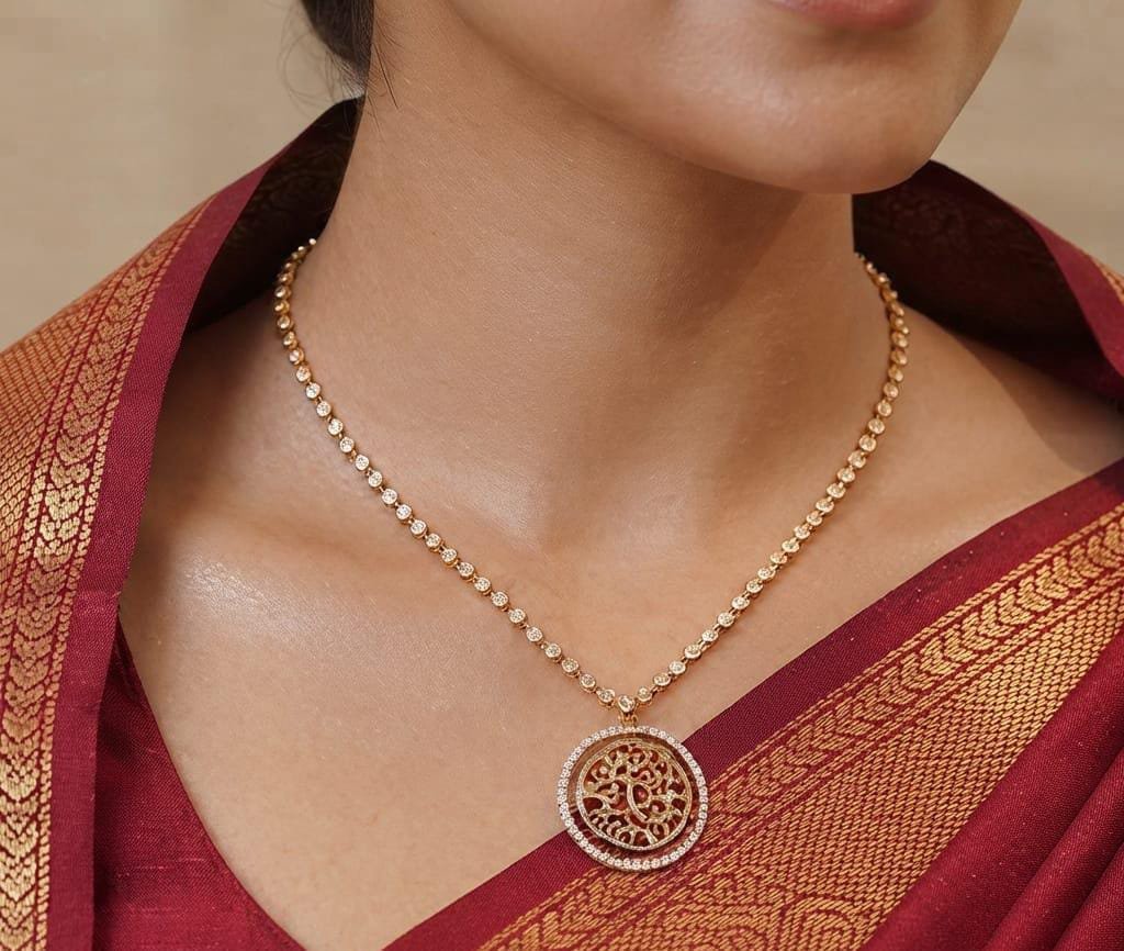 Riona Zircon Necklace