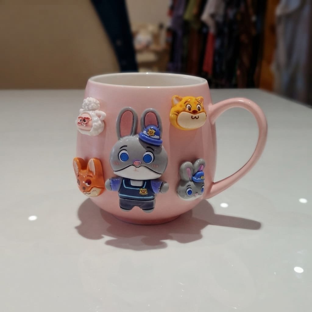 Disney Zootopia 3D Ceramic Coffee Mug