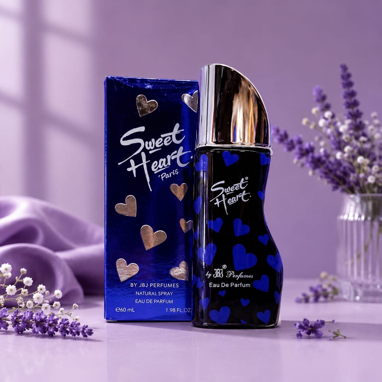 Sweet Heart 'Paris' Blue Eau De Parfum by JBJ Perfumes