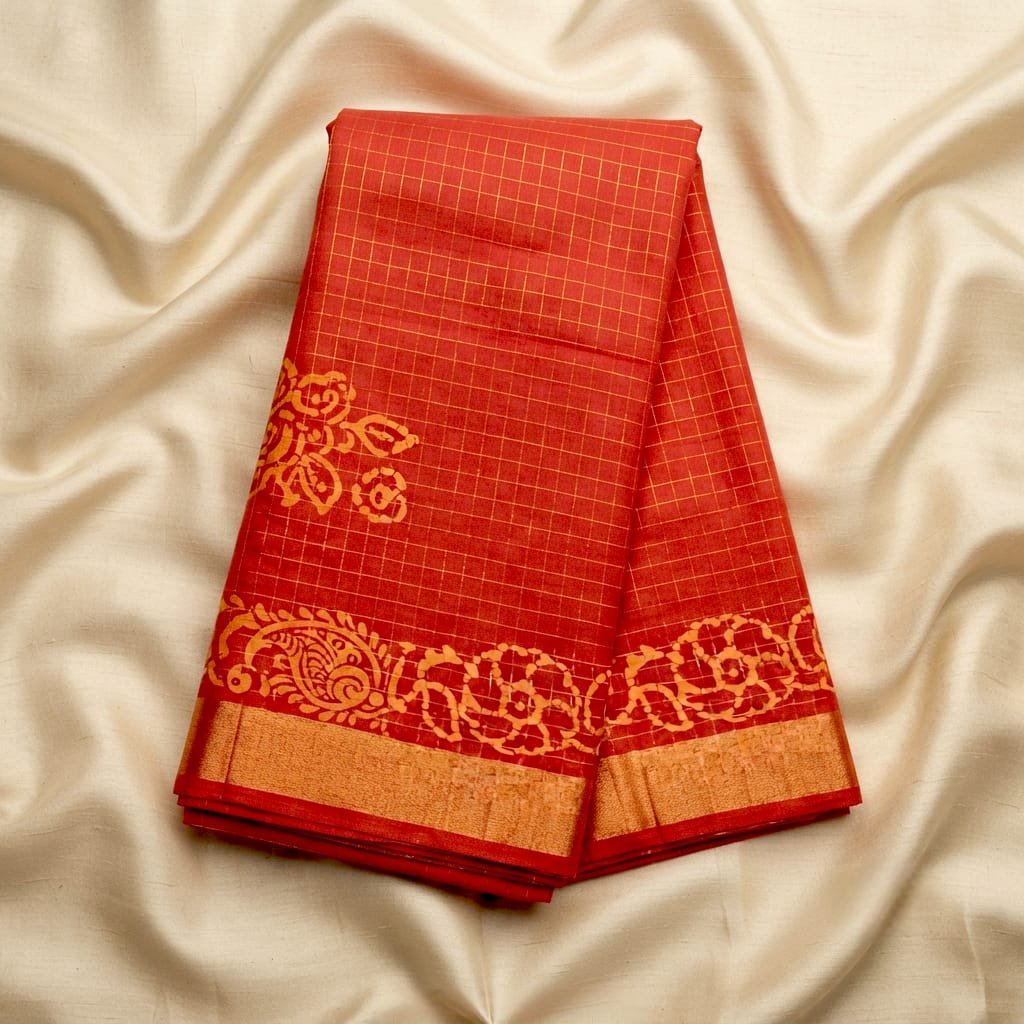 Chungudi Cotton Permium saree