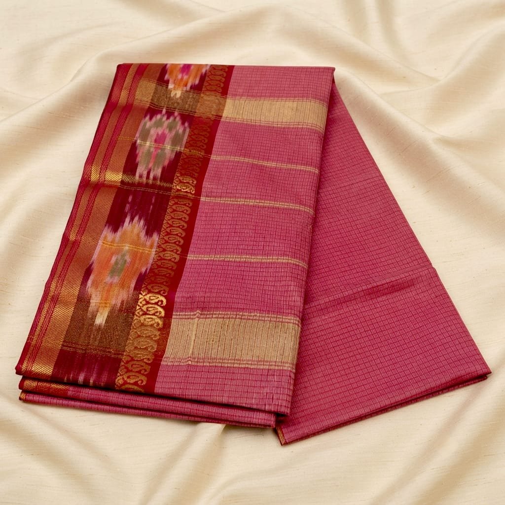 Pochampalli Border Cotton premium seree