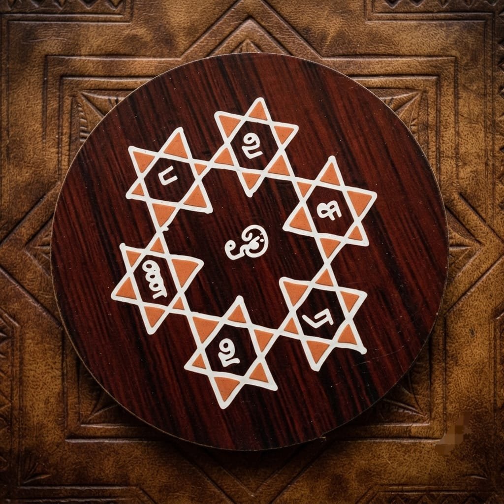 Saravana Bhava Shatkona Yantra