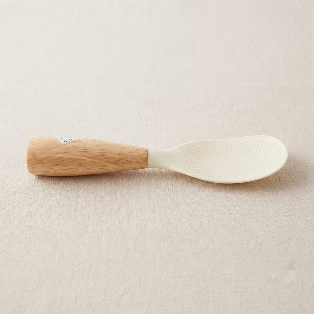Wooden Handle Silicone Standing Rice Spoon