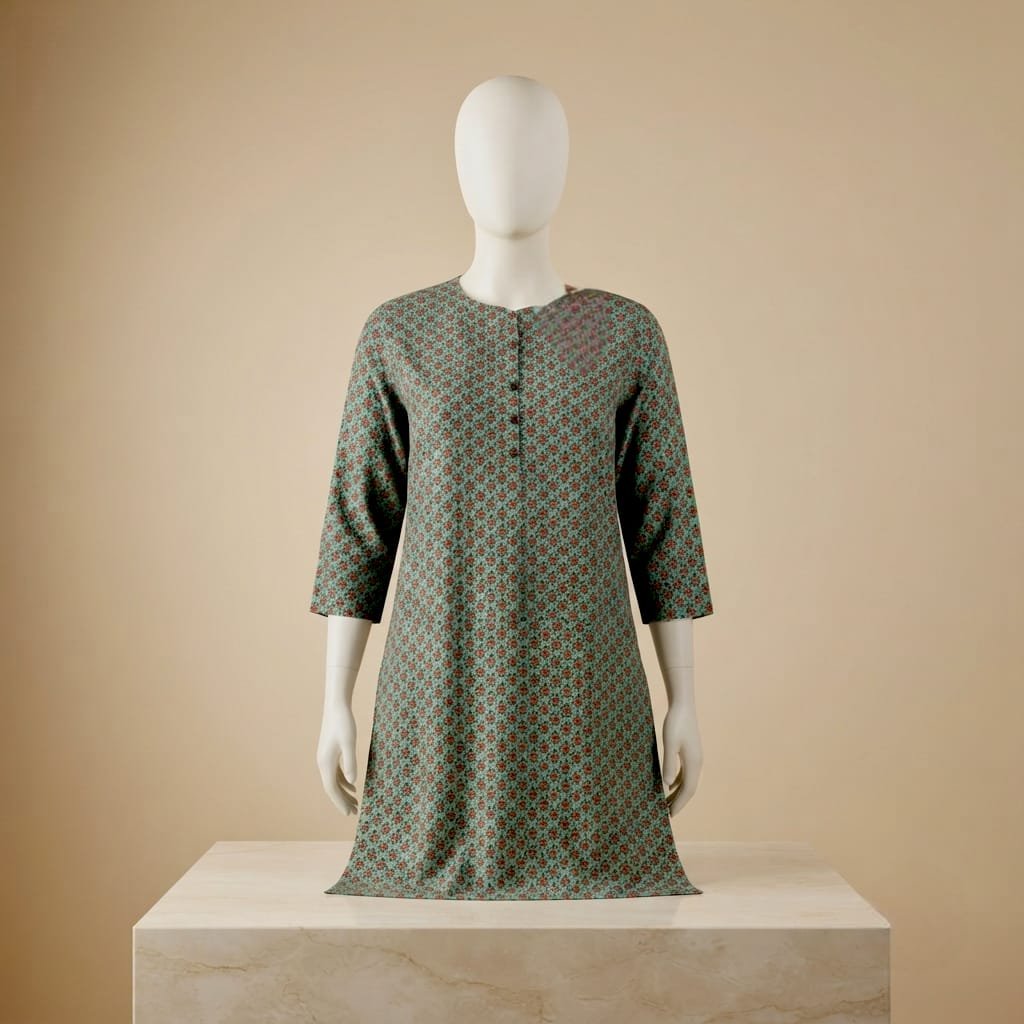women's short kurti tunic