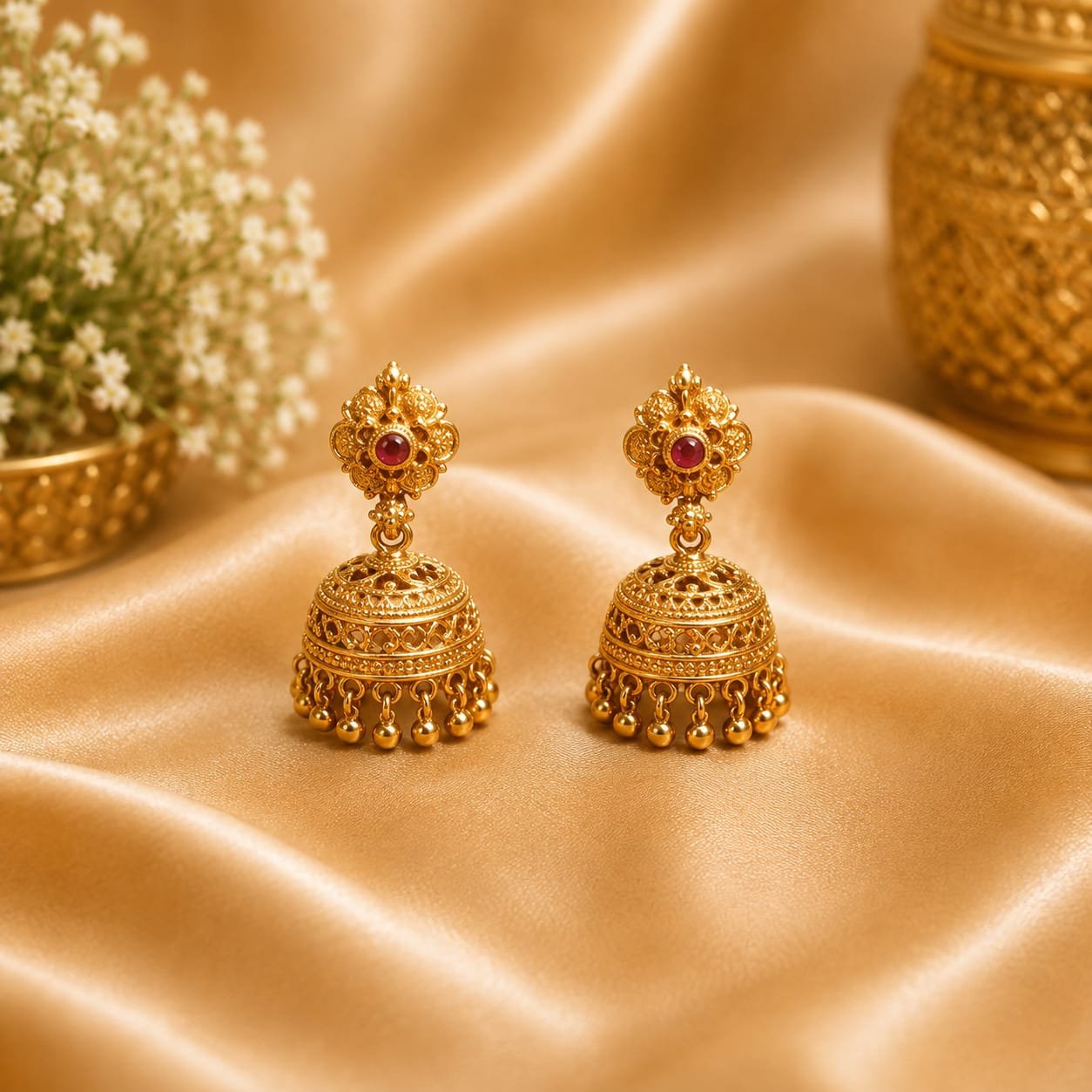Traditional Indian Jhumka